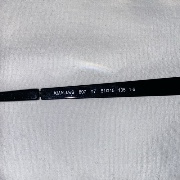 Kate Spade Amalia/s Black and Polka Dot Arms Sunglasses w/ BR Marimekko Case - Picture 6 of 15